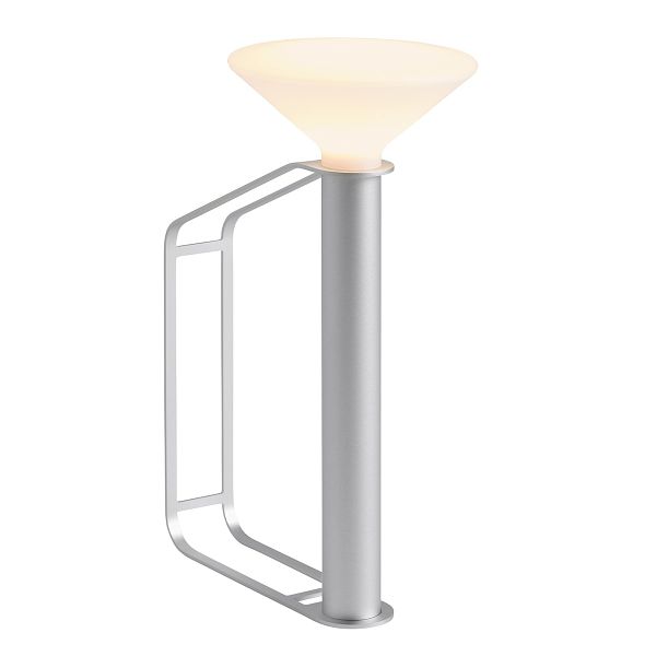 Piton portable lamp, aluminium