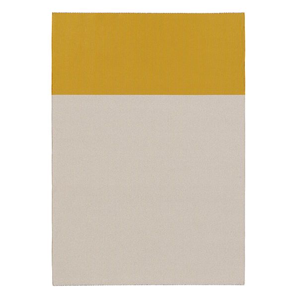 Beach In-Out rug, light sand - yellow